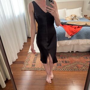 Babaton Mocha Brown Sheath Dress